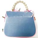 Pretty Purr IRREGULAR CHOICE Velvet Kitty Handbag