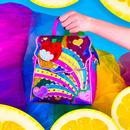 Rainbow Splash IRREGULAR CHOICE Handbag Pink