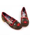 Red Nose Roo IRREGULAR CHOICE Christmas Shoes