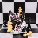 Rook N Roll IRREGULAR CHOICE Chess Board Shoes