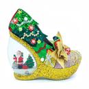 Santa's Globe IRREGULAR CHOICE Snowglobe Heels