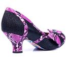 Shake It IRREGULAR CHOICE Faux Snakeskin Heels