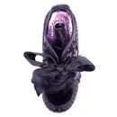 Teenage Abigail IRREGULAR CHOICE Velvet Boots Bl