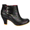 Think About It IRREGULAR CHOICE Floral Heel Boot B