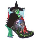 Irregular Choice x The Wizard Of Oz Green With Evil Heel Boots