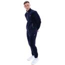 Fila Vintage Irving Retro Velour Track Jacket in Navy SS25MH013 410