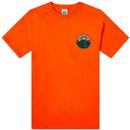 HIKERDELIC Men's Retro Original Logo Tee (Orange)