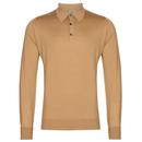 Dorset JOHN SMEDLEY Mod Knitted Wool Polo Shirt LC