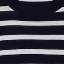 Alfred John Smedley Breton Stripe Merino Pullover 