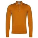 Belper JOHN SMEDLEY Merino Wool Mod Polo Shirt Sa