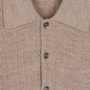 Brushwood JOHN SMEDLEY Wool Texture Knit Mod Polo
