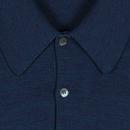 Dorset John Smedley Classic Mod Polo Shirt Indigo