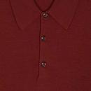 Dorset John Smedley Classic Mod Polo Red Jasper