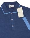 Nailsea JOHN SMEDLEY 1960s Mod Tipped Polo Shirt