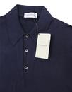 Isis JOHN SMEDLEY Made in England Knitted Polo (N)
