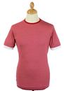 Langston JOHN SMEDLEY 60s Mod Fine Stripe T-shirt