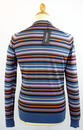 Potter JOHN SMEDLEY Retro 60s Mod Stripe Pullover