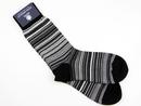 Tim JOHN SMEDLEY Retro Mod Multi Stripe Socks (Bl)
