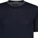 Asa John Smedley Twin Tipped Fine Gauge T-shirt N