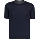 Asa John Smedley Twin Tipped Fine Gauge T-shirt N