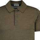 Peaks John Smedley Anglo Indian Gauze Polo Shirt S