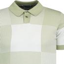 Seymour John Smedley Retro Jacquard Polo Shirt DG