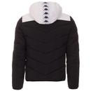 Amarit KAPPA Retro 80s Quilted Puffer Jacket (B/W)