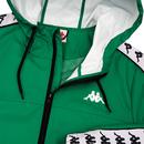 Dawson Banda KAPPA Retro 80s Hooded Jacket (Green)