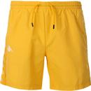 Coney KAPPA 222 Banda Swim Shorts (Yellow/White)