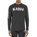 kappa Domino long sleeve taper t-short black