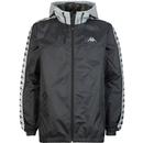 kappa john 222 banda reflective jacket black/grey