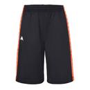 kappa treads 222 banda sports tape shorts black neon orange 