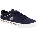Bridgeport II K-SWISS Retro Canvas Trainers (Navy)