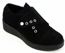 Torquay LACEYS Retro 50s Indie Suede Creepers (B)