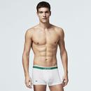 + LACOSTE Men's 2 Pack Cotton Stretch Trunks W/G