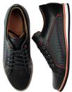 LACUZZO Retro Weave Northern Soul Trainer Shoes B