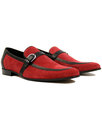 Lane LACUZZO 60s Mod Perf Two Tone Suede Loafers