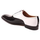 LACUZZO Mod Two Tone Patent leather Spatz Brogues