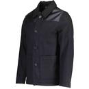 Lambretta Clothing Retro 50s Black Donkey Jacket 