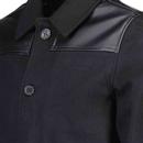 Lambretta Clothing Retro 50s Black Donkey Jacket 