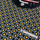 Lambretta Retro Mod Geo Target T-shirt (Black)