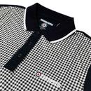 Lambretta Clothing Mod 2 Tone Gingham Polo Shirt