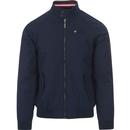 LAMBRETTA Mod Snap Collar Harrington Jacket (Navy)
