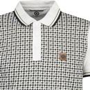 Lambretta Clothing Twin Tipped Houndstooth Polo W