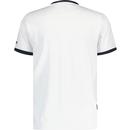 Lambretta 1960s Mod Logo Retro Ringer T-shirt W/N