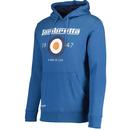 Lambretta Men's Retro Mod Target Hoodie Dark Blue