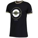 Lambretta Mod Target Retro Ringer T-shirt  (B/LG)