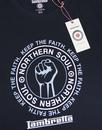 LAMBRETTA Retro Mod Northern Soul T-shirt (Navy)
