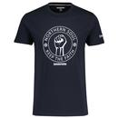 Lambretta Northern Soul T-shirt in Navy and White SS4245