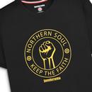 Lambretta Retro Northern Soul Crew Neck Tee B/G	